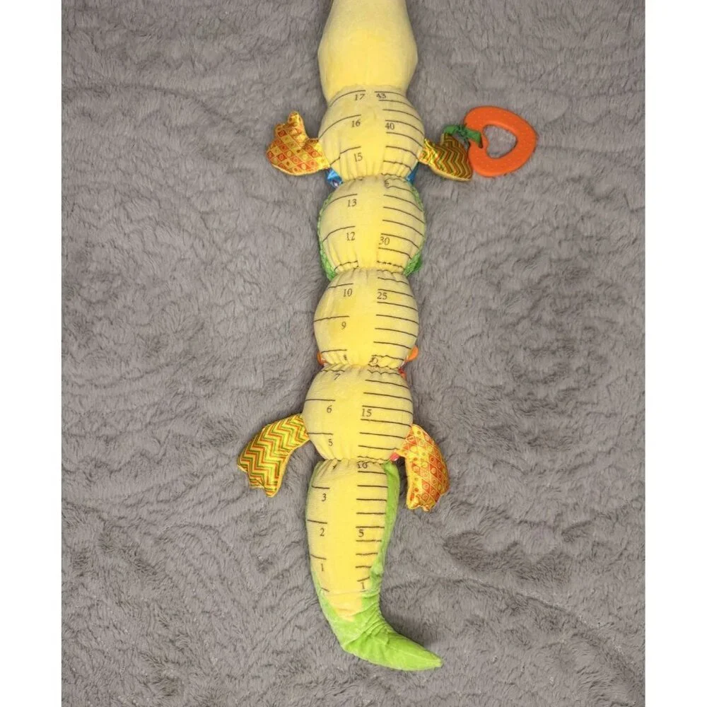 Lamaze Alligator Sensory Crinkle Teether Plush Toy 24